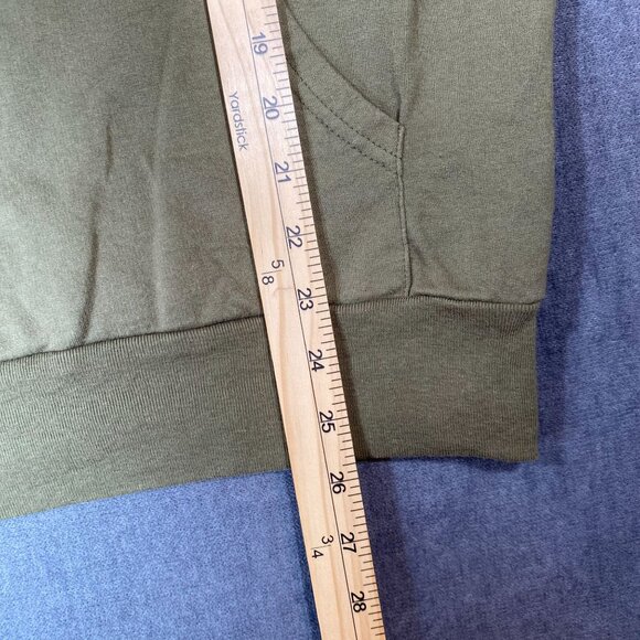 Star Wars Yoda "Give Me Some Space"Olive Green Hoodie Lightweight Unisex  Small - Picture 10 of 11